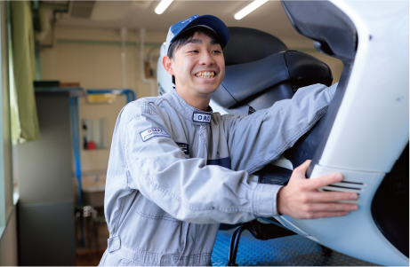 自動車が好きな気持ちがあれば大丈夫！